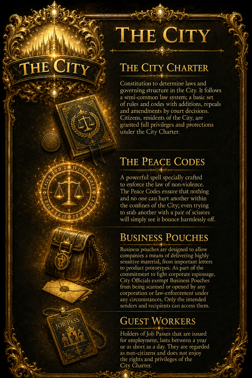 The City Charter codex page