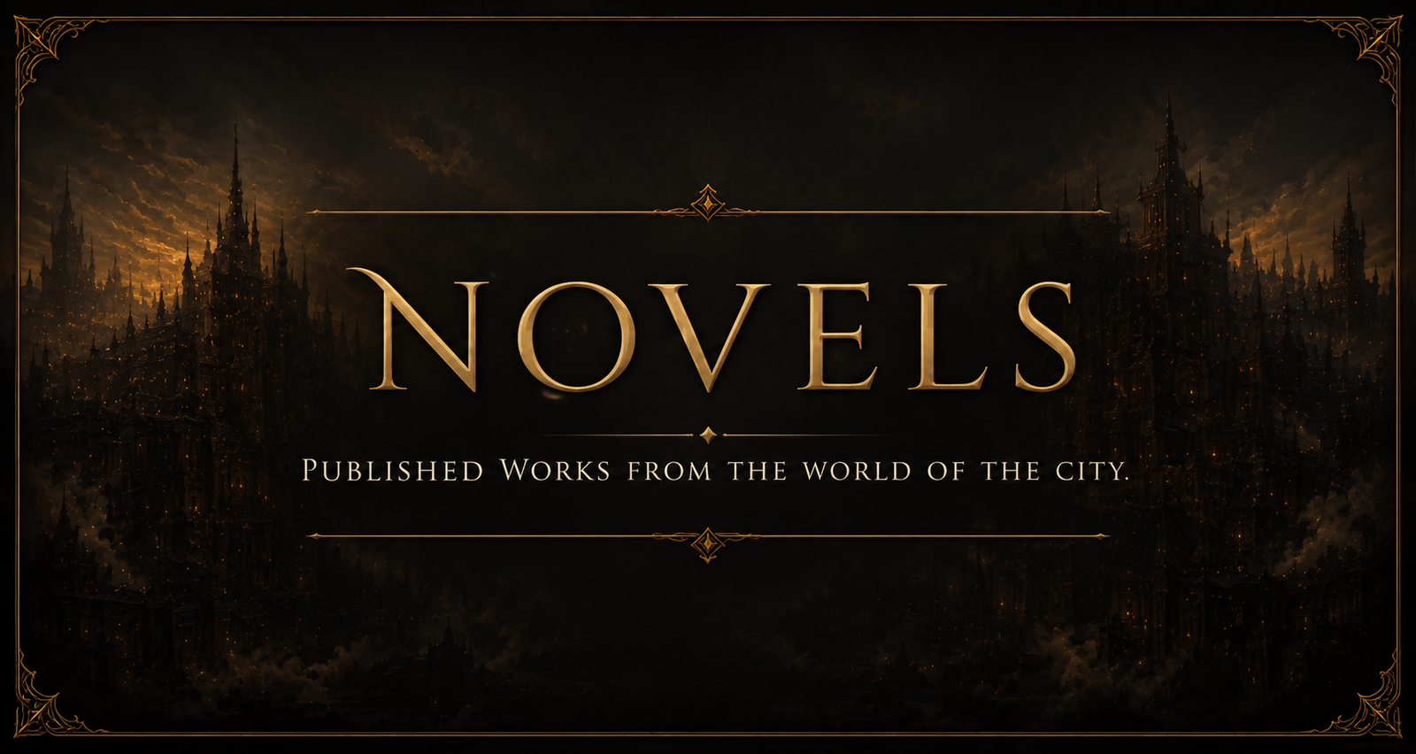 Novels — Published Works from the World of the City